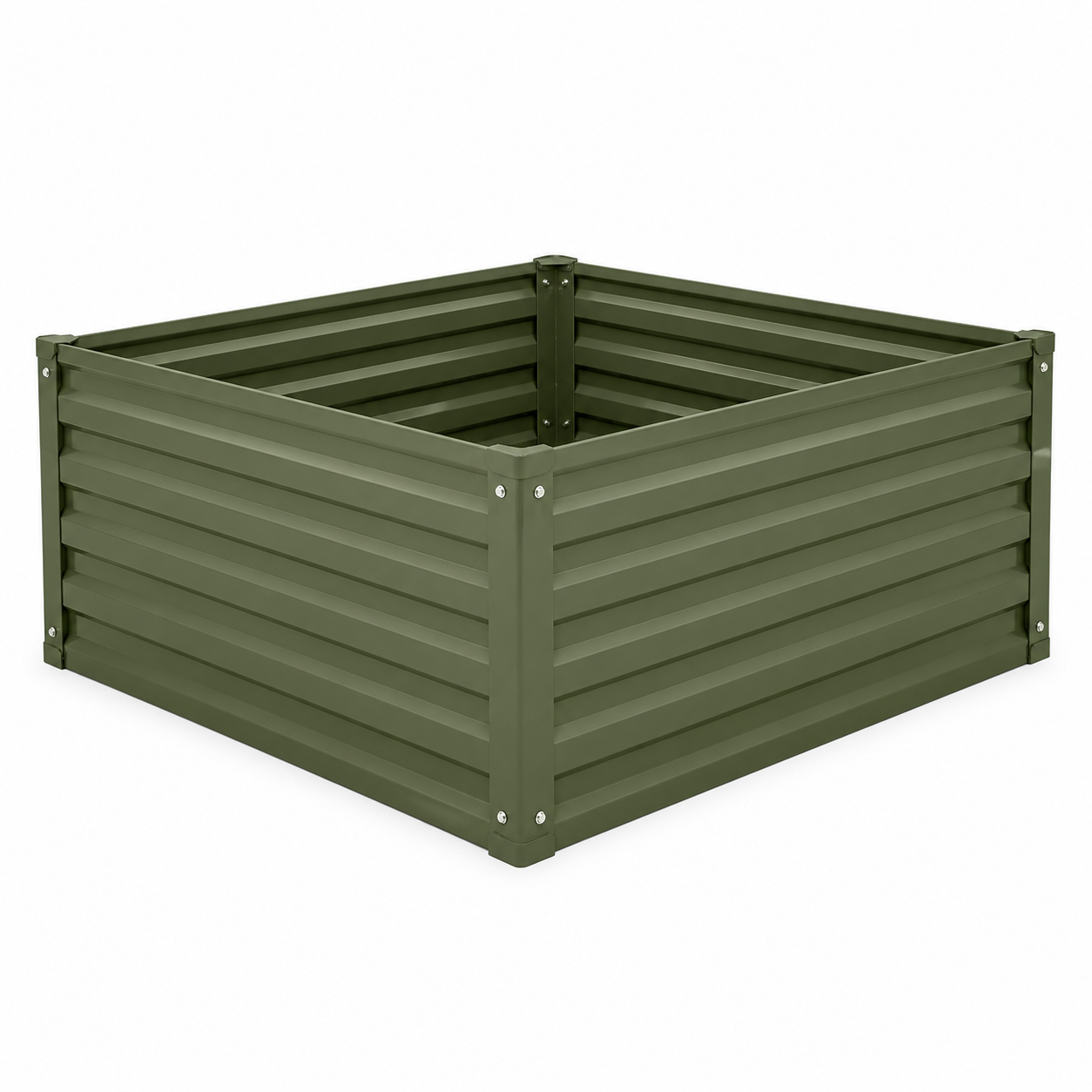 Powder-Coated Steel Raised Garden Bed Kit